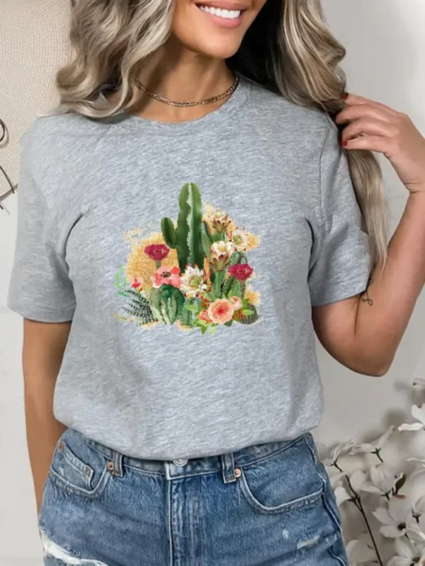 Coffee Love Trend Life 90s Short Sleeve Summer Clothes Print Graphic T-shirt Lady Fashion Women Female Shirt Tee - Image 5