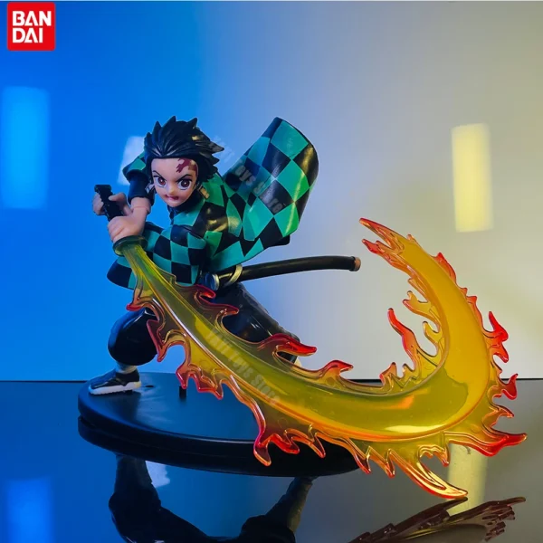Hot Demon Slayer Anime Figure Tanjirou Agatsuma Zenitsu Kyoujurou Anime Model Action Figure PVC collection Toy for Kids Gift - Image 2