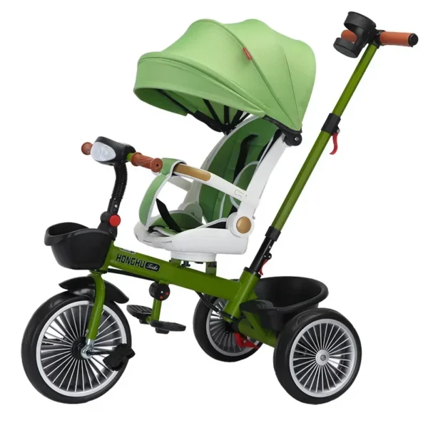 New Multifunctional 4 in 1 Baby Stroller with A Rotating and Reclining Child Stroller 1-6-year-old - Image 5
