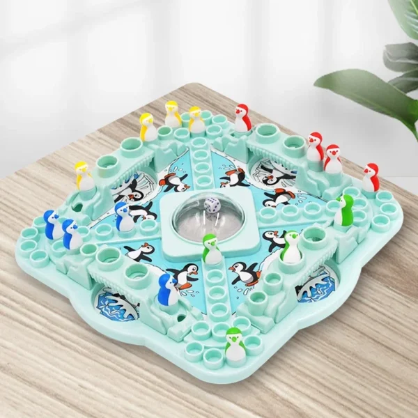 Party Game Penguin Chess Board Game Family Game Toys for 1-4 Players Competition Challenge Friend Interaction ‌kill time Toys - Image 4