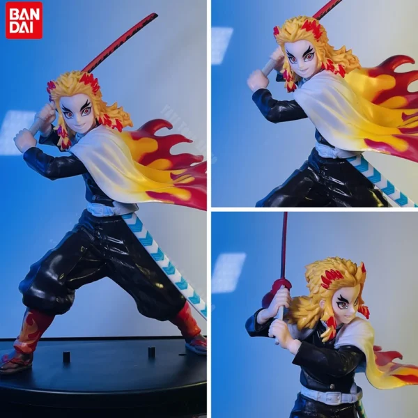 Hot Demon Slayer Anime Figure Tanjirou Agatsuma Zenitsu Kyoujurou Anime Model Action Figure PVC collection Toy for Kids Gift - Image 6