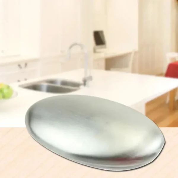 Stainless Steel Soap Kitchen Bar Eliminating Odor Remover Stone Body Cleansers Bath Shower Supplies - Image 4