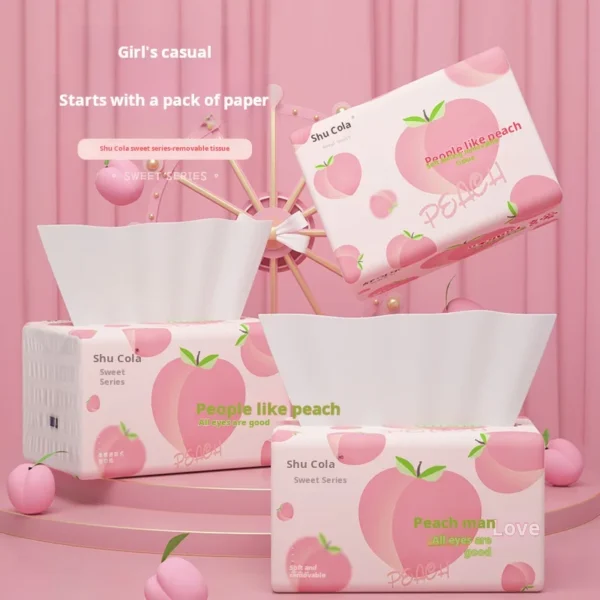 New 400 Sheets, 4-30 Large Bags Of Tissue Paper, Whole Box Of Large-sized Household Toilet Paper, Tissue Paper, Napkins