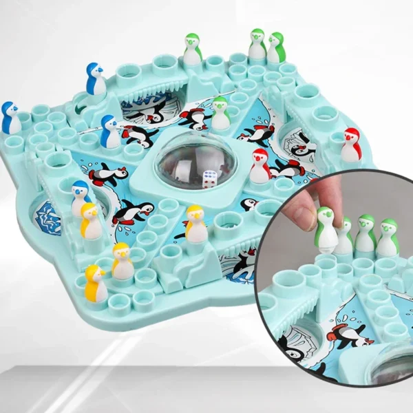 Party Game Penguin Chess Board Game Family Game Toys for 1-4 Players Competition Challenge Friend Interaction ‌kill time Toys - Image 6