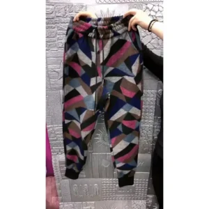 2024 Spring and Autumn New Printed Martin Boots and Pants for Children Fashionable Versatile Casual Legged Harun Pants