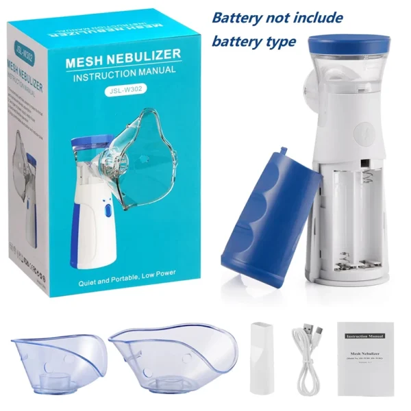 Medical Silent Nebulizer Handheld Asthma Inhaler Atomizer Children Health Care Mini Portable Nebulizer Humidifier - Image 3