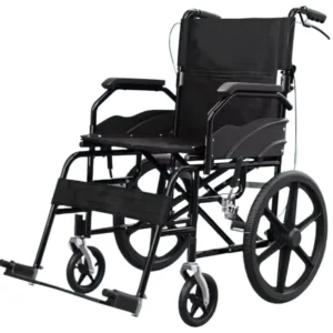 Wheelchair with pedals Folding lightweight elderly disabled trolley for the elderly Small light portable travel stroller
