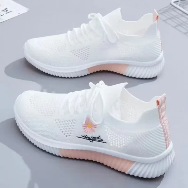 Breathable mesh lightweight shock-absorbing goddess shoes, versatile for sports and leisure, and a trendy fashion accessory - Image 2