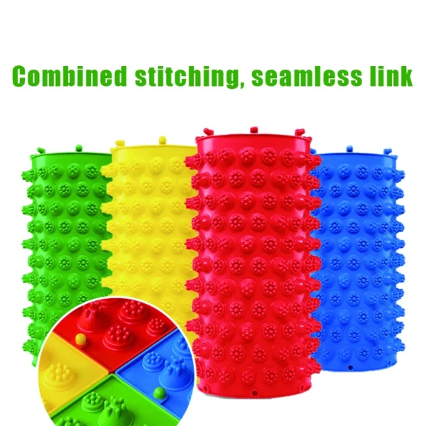 Massage pad plantar finger pressure plate foot massage sensory toy children and adults thickened to relieve tension fun game mat - Image 3