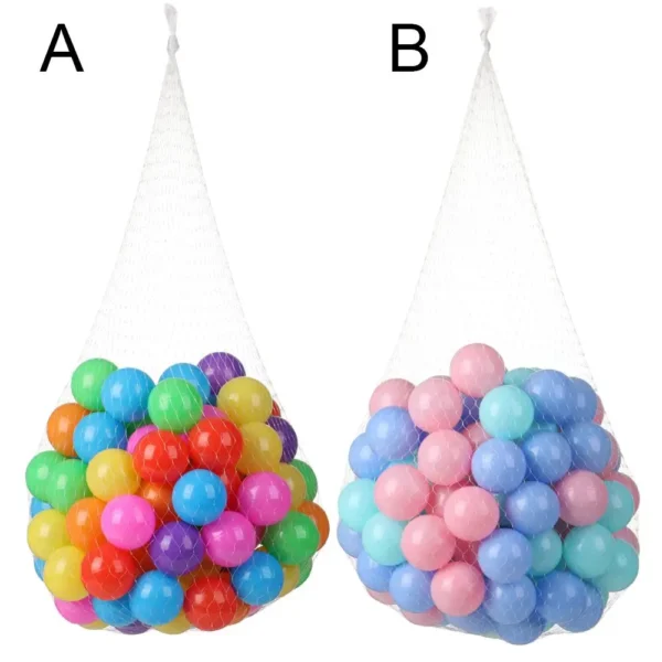 100Pcs Outdoor Sport Ball Colorful Soft Water Pool Ocean Wave Ball Baby Children Funny Toys Eco-Friendly Stress Air Balloons - Image 3