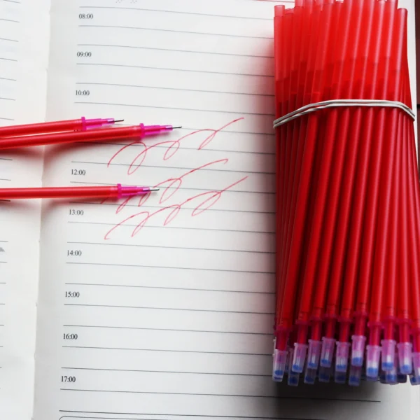 20 Pcs/Set Office Gel Pen Erasable Refill Magic Erasable Refill 0.5mm Candy Color Ink School Office Writing Tool Stationery - Image 6