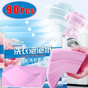 90/60/30Pcs Laundry Tablets Cleaning Clothing Laundry Soap Concentrated Washing Powder Detergent for Washing Machines
