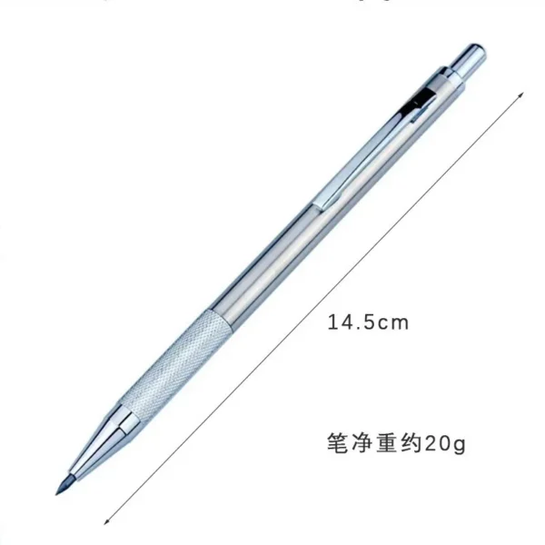 Mechanical Pencil Set 0.3 0.5 0.7 0.9 1.3 2.0mm Full Metal Art Drawing Painting Automatic Pencil with Leads Office School Supply - Image 2
