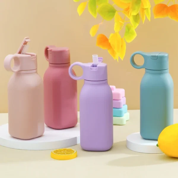 1PCS Baby Learn To Drink Cup Drinkware Silicone Cups For Toddlers & Kids LeakProof Child Water Cup Bottle Feeding Cup Baby Stuff - Image 6