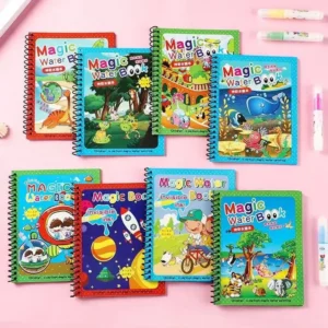 Watercolor Painting Magic Book Reusable for Children Animal Cartoon Painting Book Suitable for Children's Education and Learning