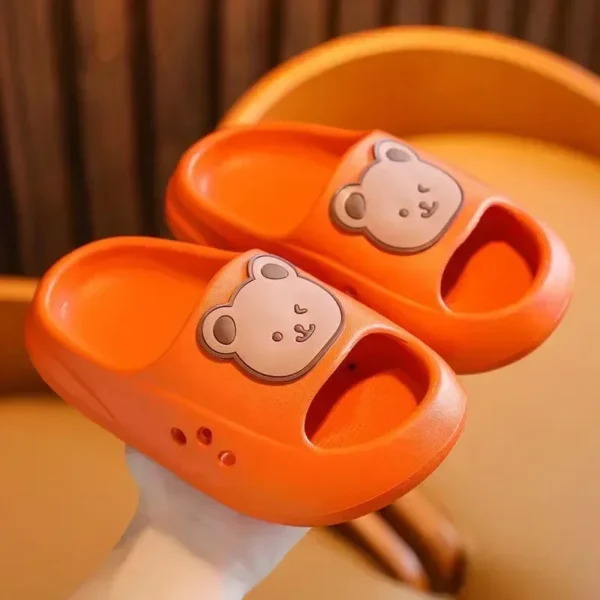 Children's Beach Slippers For Boys Girls Home Shoes Summer Thick Flip Flops EVA Soft Pillow Slides Ourdoor Slippers Child Adults - Image 2