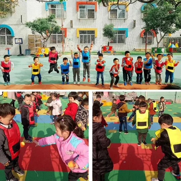 Outdoor Sport Game Props Vest Sticky Jersey Vest Game Vest Waistcoat With Sticky Ball Throwing Toys For Children Kids Sports Toy - Image 6