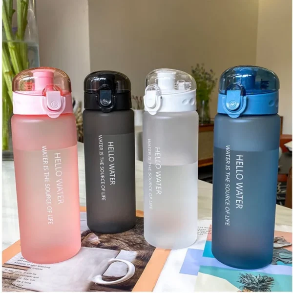 780Ml Water Bottle With Bounce Cover Leak Proof Sports Drinkware Strap Reusable Portable Water Bottle For outside Fitness Gift - Image 2