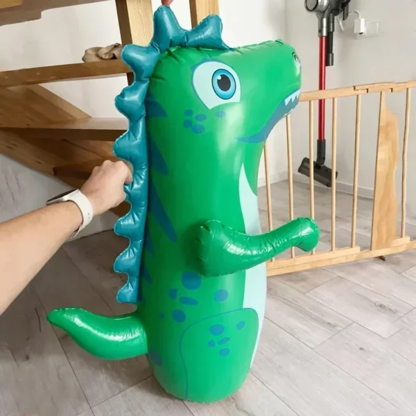 Tumbler Boxing Inflatable Dinosaur Punching Bag Boys Games Sport Toys Christmas Birthday Gift for Boys Girls Parent Child Toys - Image 5