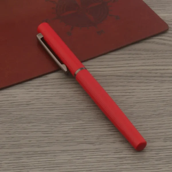 luxury Metal 03 Fountain Pen Gun grey Frosted blue ink pen Stationery Office school supplies ink pens - Image 4