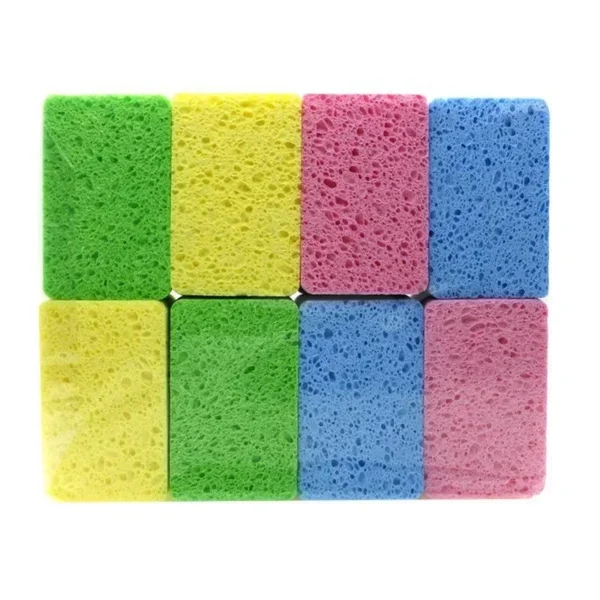 5Pcs Cleaning Sponge Rubs Compressed Sponges Wipes for Washing Dishes Scouring Pads Descaling Cooktop Tool Kitchen Accessories - Image 5