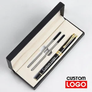 Gift Box Packaging Luxury Metal Ballpoint Pens School Business Office Signature Roller Pen Student Stationery Supplies Writing