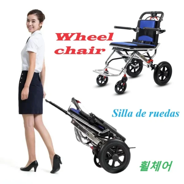 Aircraft wheelchair folding scooter - Image 2