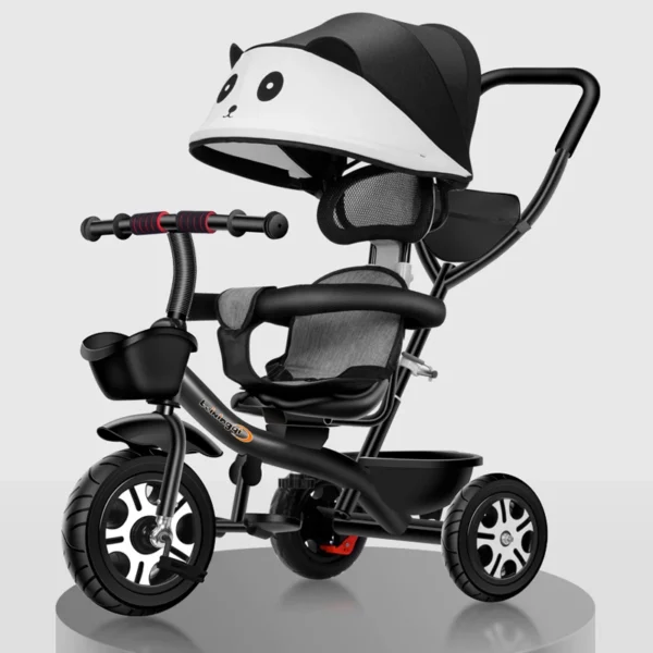 2 In 1 Baby Stroller Children's Tricycle Bicycle Two-Way Three-wheel Kids Bike Toddler Trike Boys Girls Birthday Gift - Image 6