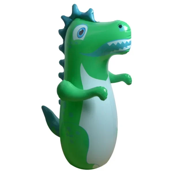 Children Adult Tumbler Boxing Inflatable Standing Punching Bag Boys Dinosaur Sport Toys Kids Activity Outdoors Game Gift - Image 6