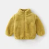 1pcs Boys Girls Autumn Coat Children Winter Thermal Fleece Jacket Kids Coats Double Sided Velvet Outerwear Baby Warm Clothes - Image 6