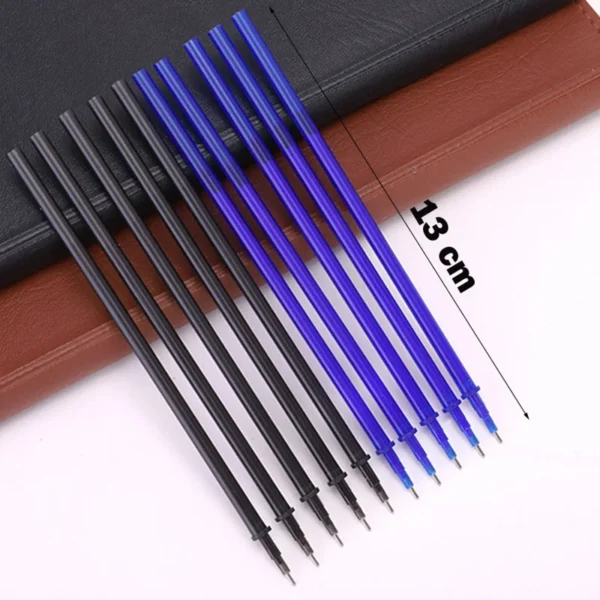 0.5mm Erasable Gel Pen Set Black Blue Red Ink Refill Rod Kawaii Pens Washable Handle School Office Supplies Writing Stationery - Image 4