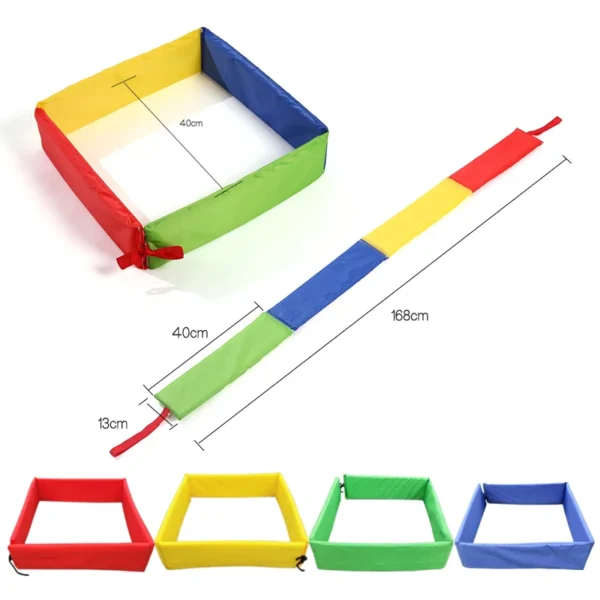 Children Fun Outdoor Games Jump Frame Drill Holes Toys Sensory Integration Training Kindergarten Kid Sports Props Multiple Plays - Image 6