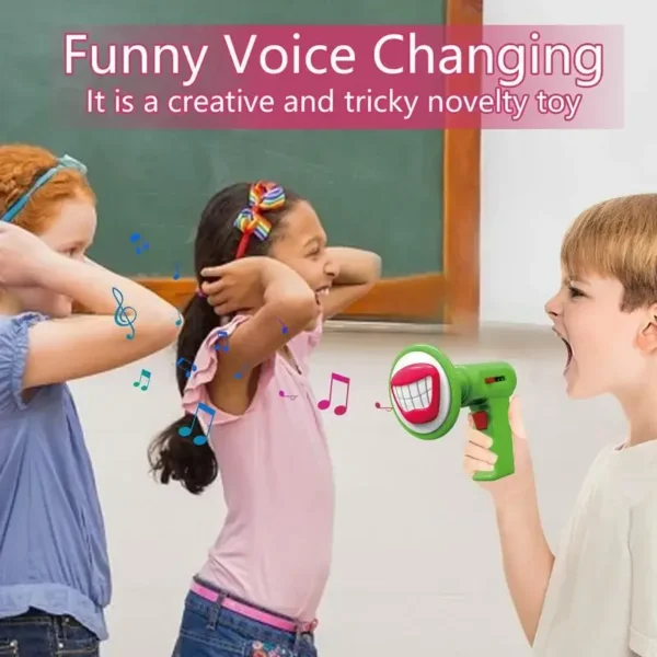 Children's Voice Changing Toy With 6 Sound Effects, Role-Playing Voice Speaker, Children's Handheld Amplifier, Parody Toy - Image 2