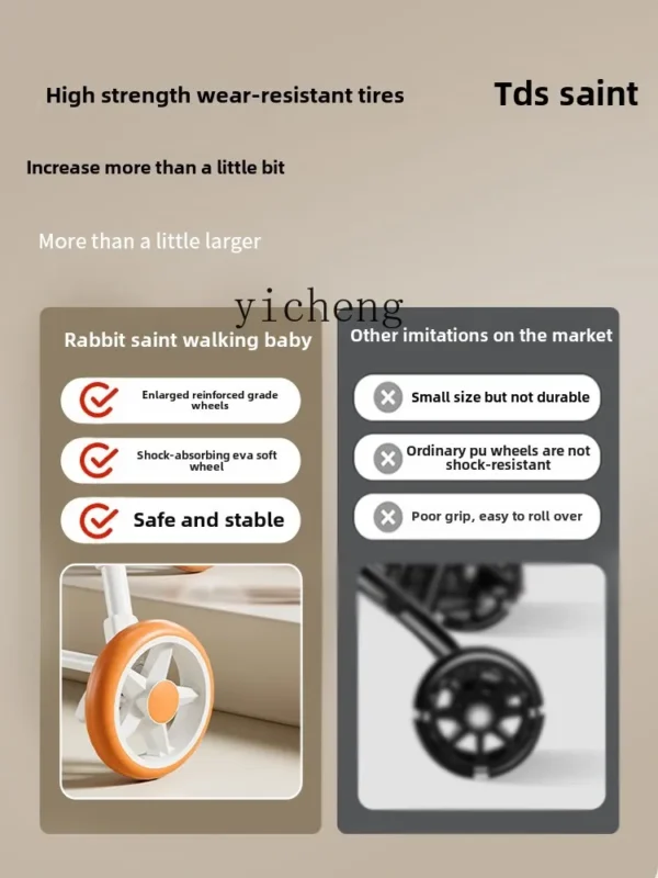 Zz baby stroller ultra-light and portable baby can sit and fold with one click to close the car - Image 5