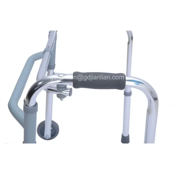 Stainless Steel Elderly Walker Walking Cane Walker Aid Non-slip Four-legged Help Handrail Frame Rehabilitation Walking - Image 5