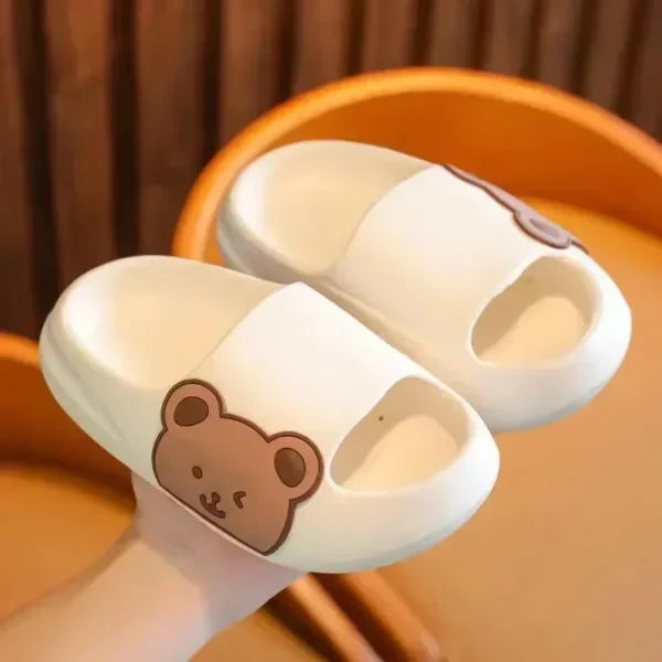 Children's Beach Slippers For Boys Girls Home Shoes Summer Thick Flip Flops EVA Soft Pillow Slides Ourdoor Slippers Child Adults - Image 3