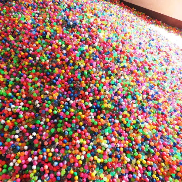 20Pcs/30mm Assorted High Bounce Rubber Balls Kids Gift Funny Floating Juggling Jumping Outdoor Sports Toys Bouncing Balls - Image 2