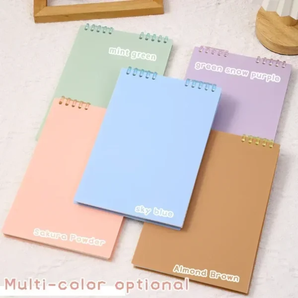 A5 60 Sheet Thick Notebook Spiral Binding Loose-leaf Notebooks with Lines Page for Students School Office Stationery Supplies - Image 5