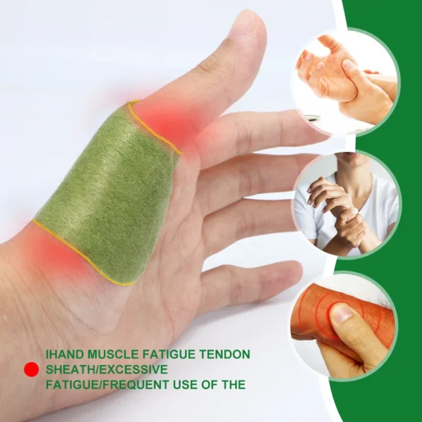 60Pcs Sumifun Wormwood Knee Patch Rheumatoid Arthritis Pain Relief Medical Plaster Joint Muscle Analgesic Massage Sticker - Image 3