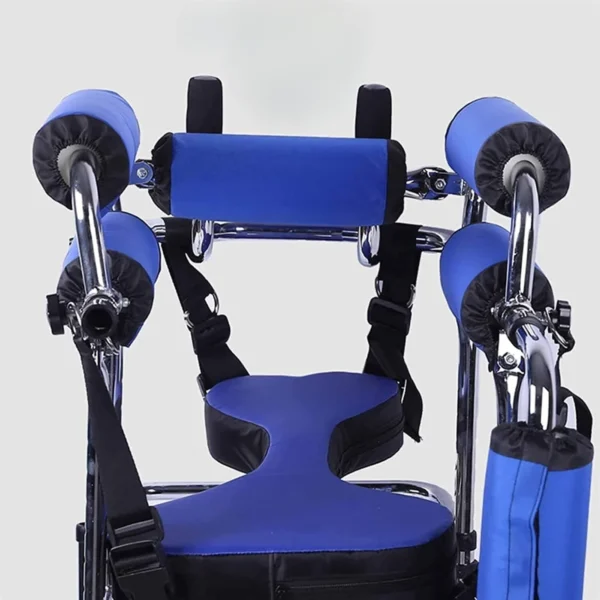 for Size S Children Walker With Universal Wheels Kids Walking Aid For Leg Training Hemiplegia Rehabilitation Cerebral Palsy - Image 3