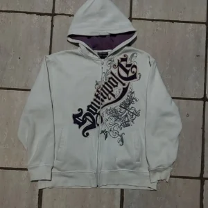 Trendy Letter Print Fashion Hoodies Round Neck zipper Hooded Sweatshirt Hip Hop Couple American Goth Southpole Print Streetwear