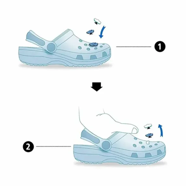 MINISO Anime Series Shoe Charms 3D Doll Buckle for Clogs & Sandals Crayon Footwear Decoration X-mas Party Gifts For Girls Boys - Image 6