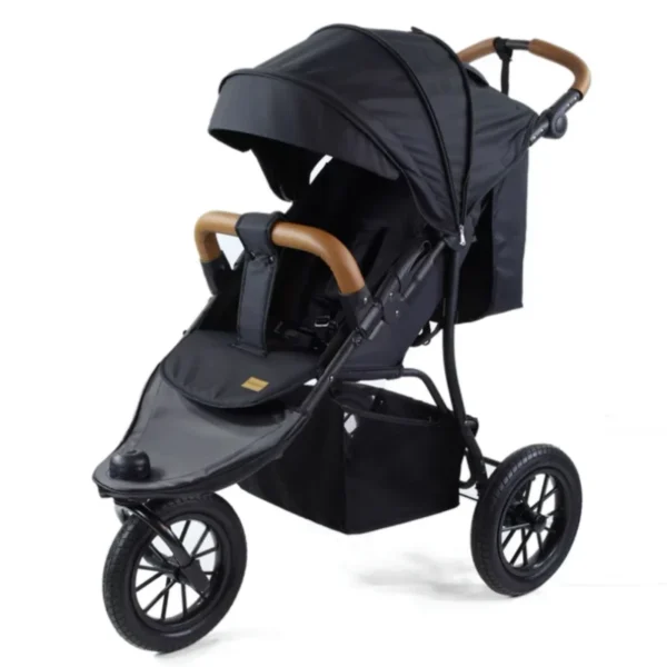 Jogging Stroller Three Wheels Baby stroller, lightweight strollers High view one-key folding,faster delivery - Image 2