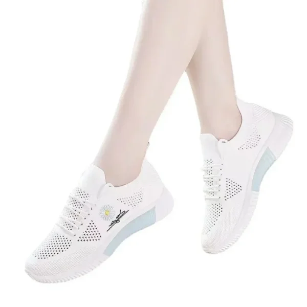 Breathable mesh lightweight shock-absorbing goddess shoes, versatile for sports and leisure, and a trendy fashion accessory - Image 4