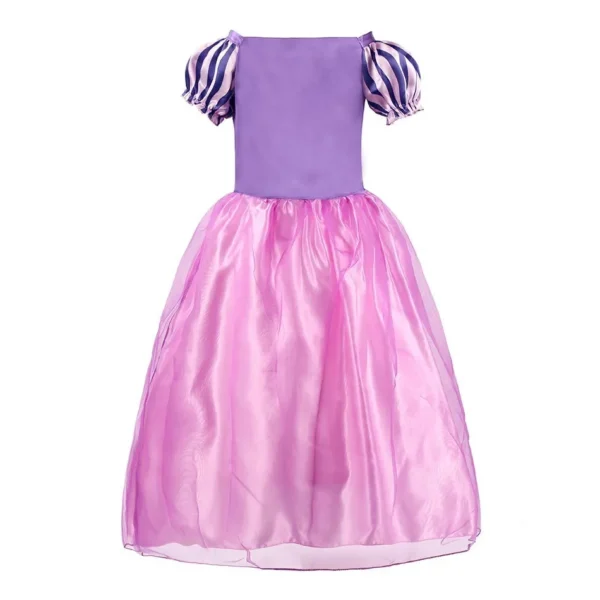 Rapunzel Dress for Girls Cinderella Belle Dress Up Fantasy Children Birthday Party Princess Costume Kids Halloween Clothes - Image 4