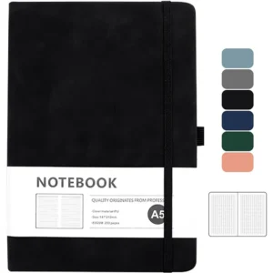 1Pcs A5 Dot Matrix Notebook Waterproof and Wear-resistant Ideal for Business People Students and Teachers