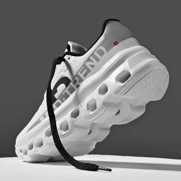 New Men's Lightweight Breathable Mesh Running Shoes: Stylish Flying Woven Design for Sports Ideal for Teenagers and Students - Image 3
