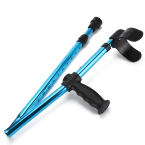 Alloy Folding Crutch Adjustable Telescopic Underarm Cane Walking Stick For Elderly Disabled Trekking Multifunction Hiking Canes