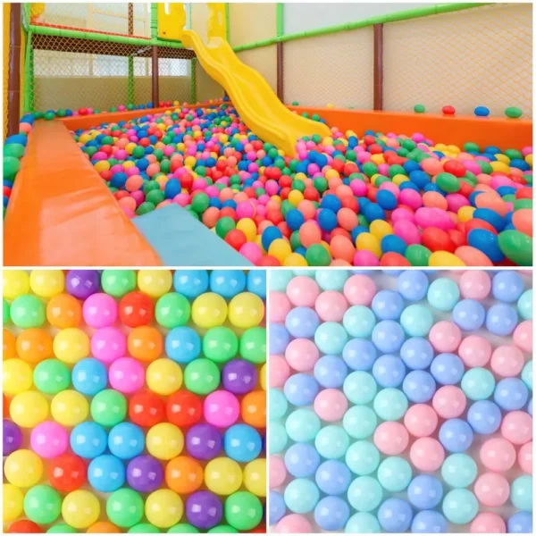 100Pcs Outdoor Sport Ball Colorful Soft Water Pool Ocean Wave Ball Baby Children Funny Toys Eco-Friendly Stress Air Balloons - Image 2