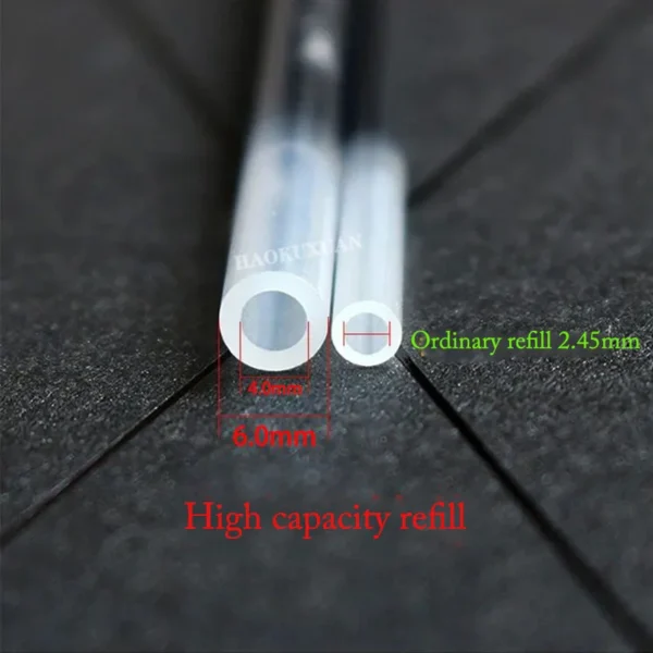 Large Capacity Gel Pen 1.0/0.7/0.5mm Signature Calligraphy Handwriting Pens Carbon Black/Blue/Red Ball Pen For Business - Image 6